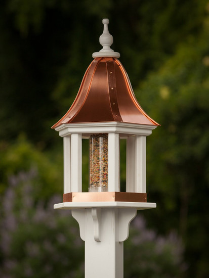 12"W x 28"H - Hexagon Gazebo Birdfeeder