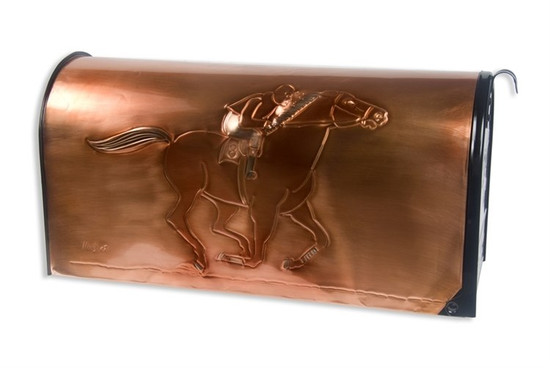 Jockey Copper Mailbox