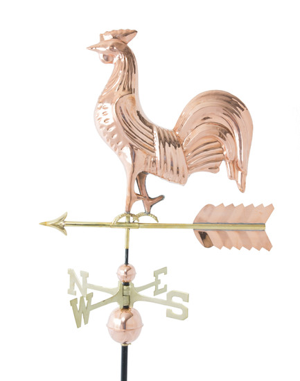 Full Bodied Rooster Weathervane