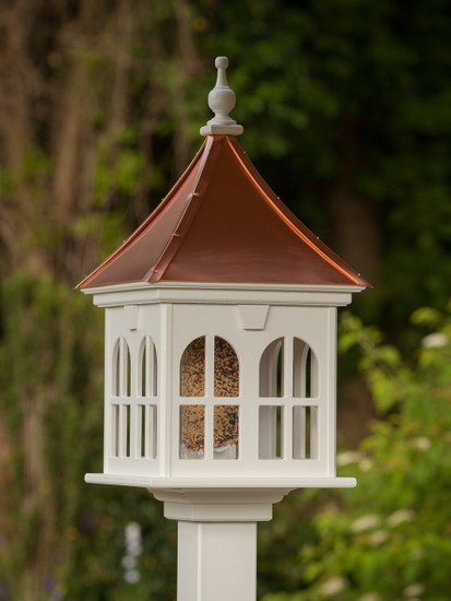 14” Square Double Window Bird Feeder