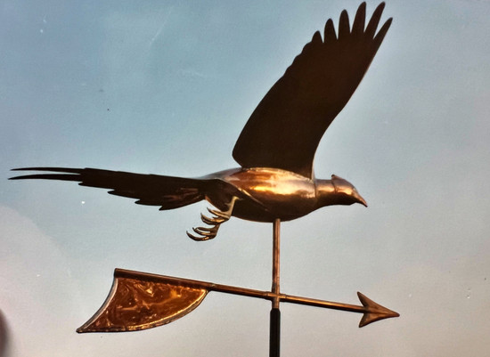 Flying Pheasant Weathervane 2