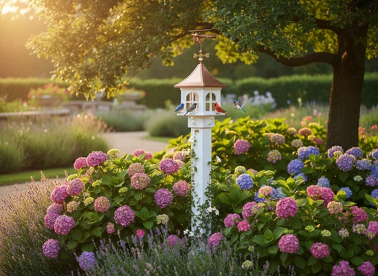 Bethany Birdfeeder with Weathervane 