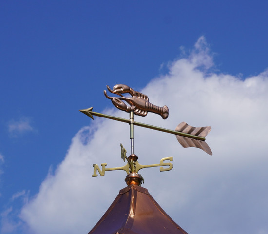 Small Lobster Weathervane