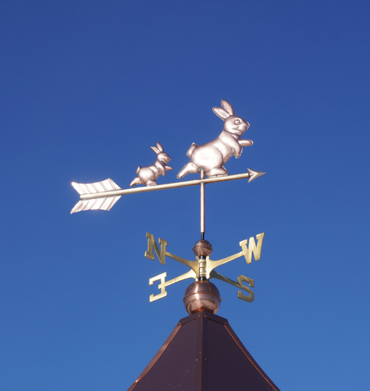 Two Rabbit's Weathervane