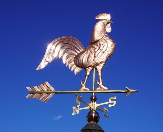 Antique Replica Rooster Weathervane