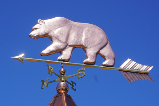Large Bear Weathervane