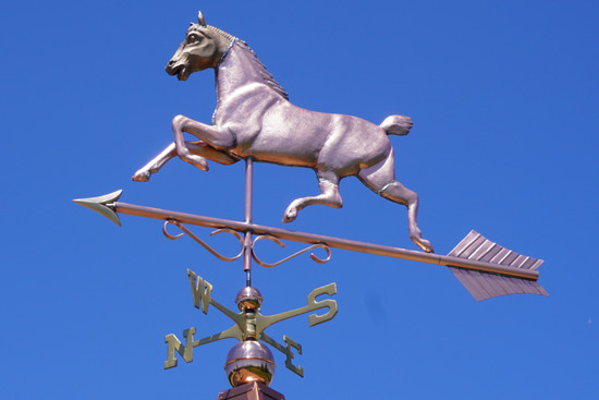 Antique Replica Hackney Horse Weathervane