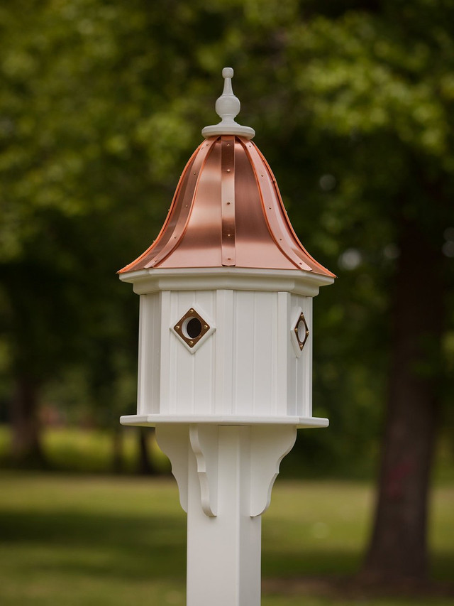 Birding Post Mounted Bird Houses Page 1 Eastcoast Weathervanes
