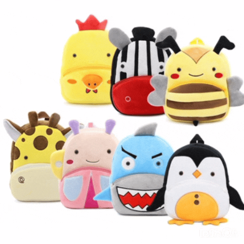 Personalisierter Kinder-Rucksack – Kuscheliger Kindergarten-Rucksack mit individueller Stickerei