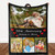 Personalisierte Fotodecke mit Collage & individuellem Text – Kuschelige Custom Blanket - verschiedene Varianten