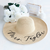 Personalisierter Strandhut – Floppy Hat mit Namen