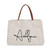 Personalisierte Canvas-Tasche – Geschenkidee für Hochzeit, Junggesellinnenabschied, Urlaub & besondere Anlässe