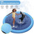 Pool mit Sprinkler – Wasserspielmatte für Hunde und Kinder