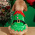 Holiday Elf Style Hundeshirt mit Zuckerstangen-Akzenten – Strickpullover aus Polyester