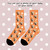 Personalisierte Haustier-Portrait-Socken – Foto & Pfotenabdruck Design