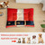 Extra Großes Plüsch-Hundebett mit Weihnachtsmann-Kostüm-Motiv – Weiche & Atmungsaktive Hundematte