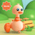 Baby-Spielzeug – Enten-Auto mit Rückziehmechanismus