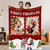 Personalisierte Kuscheldecke mit Fotos – Merry Christmas Collage