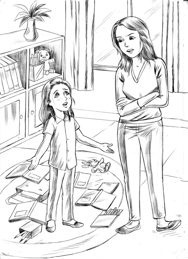 Maggie gets in trouble Maggie gets in trouble