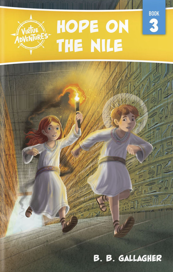 Virtue Adventures Book 3: Hope on the Nile by B.B. Gallagher Book Cover
