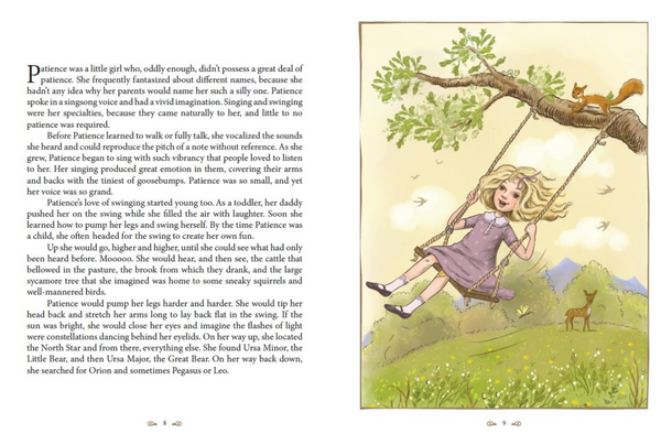 Growing Up with Patience by Morgan Dabney Book Interior