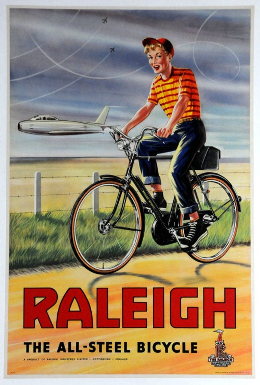 raleigh all steel bicycle