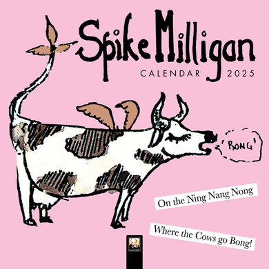 Spike Milligan Mini Wall Calendar 2025 (Art Calendar)