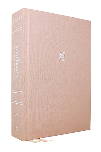 NIV, The Woman's Study Bible, Cloth over Board, Pink, Full-Color, Red Letter