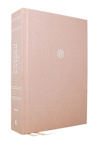NIV, The Woman's Study Bible, Cloth over Board, Pink, Full-Color, Red Letter, Thumb Indexed