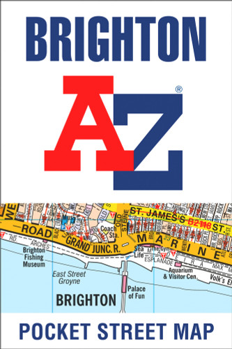Brighton A-Z Pocket Street Map