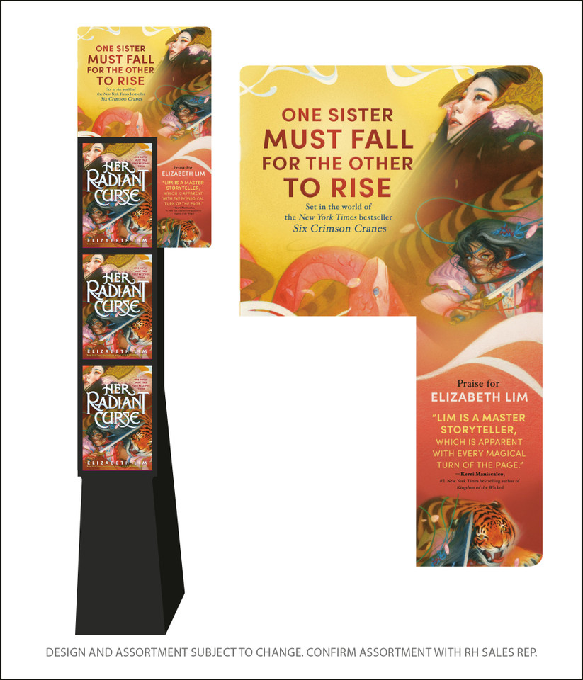 Her Radiant Curse 9-Copy SIGNED Floor Display