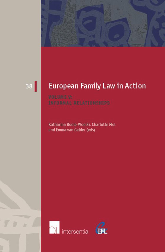 European Family Law in Action. Volume V - Informal Relationships