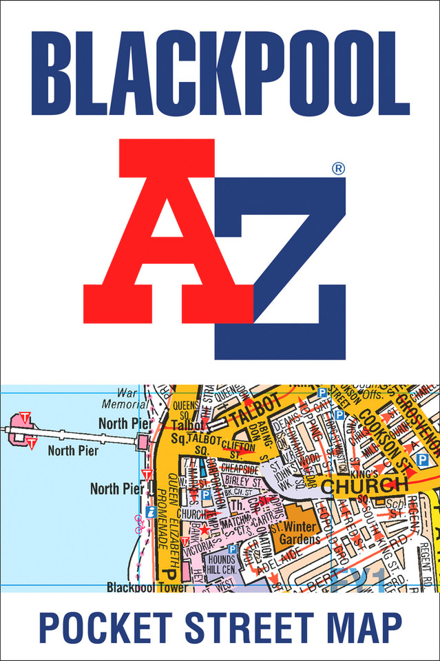 Blackpool A-Z Pocket Street Map Blackpool A-Z Pocket Street Map