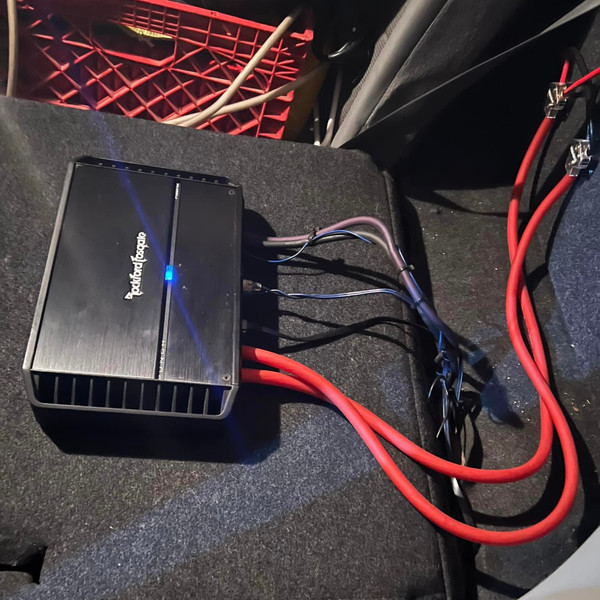 Rockford Fosgate Amplifier Wiring Installation w/Punch P1000X1bd Amp
