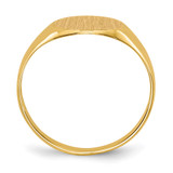 14k 9.5x8.5mm Open Back Signet Ring - RS-367AF13F-6547