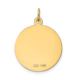 14K A DATE TO REMEMBER Disc Charm - XA-803A3B3F-2642