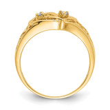 14k AA Diamond heart ring - Y1-079E7C49-7085