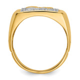 14k AA Diamond men's ring - Y1-3403BD4F-1730