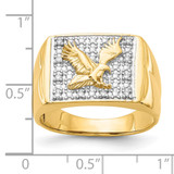 14k AA Diamond men's ring - Y1-3403BD4F-1730