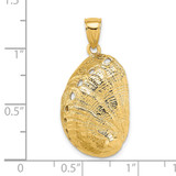 14K Abalone Shell Charm - K7-96B85020-9719