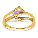 14k Amethyst and Diamond Ring - RM-9B4F3B5B-9130