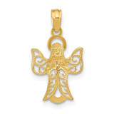 14k Angel Pendant - K9-666C1DC4-3115