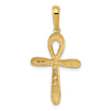 14k Ankh Cross Pendant - K2-9F076563-1913