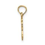 14K AQUARIUS Zodiac Charm