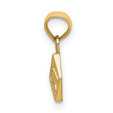 14k Baby Block Charm