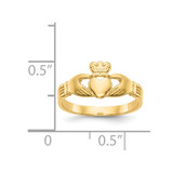 14k Baby Claddagh Ring