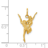 14k Ballerina Charm - D3-AD30CD42-1844