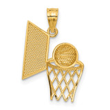 14k Basketball Pendant - C3-38DB7FDE-1755