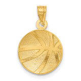 14k Basketball Pendant - C3-6F9D0630-3304