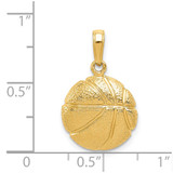 14k Basketball Pendant - C3-9A5C31C8-1328